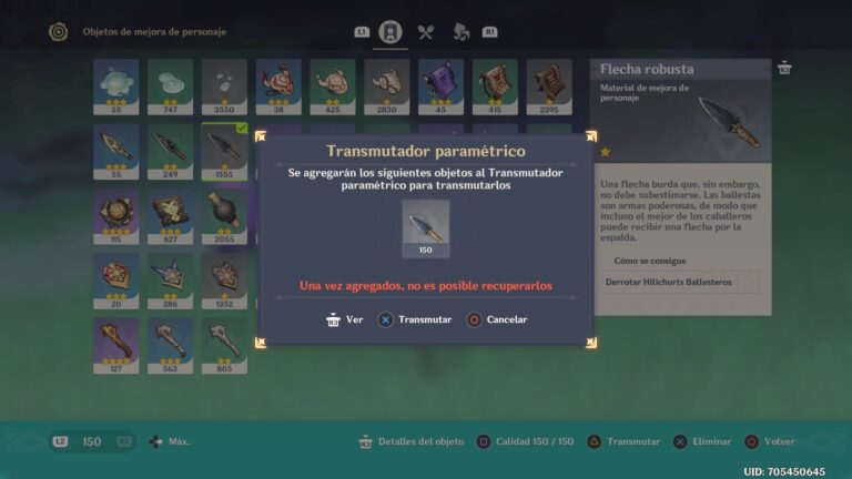 Transmutador paramétrico – Semana 2/8/21 al 8/8/21