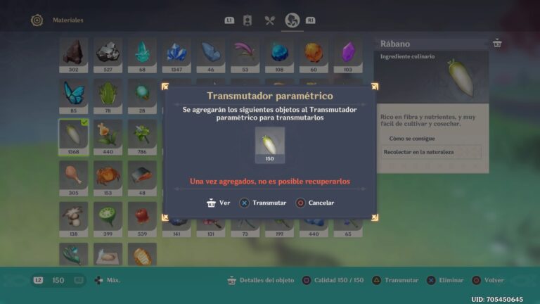 Transmutador paramétrico – Septiembre