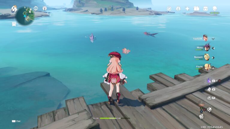 De pesca por Inazuma II : Isla Tsurumi