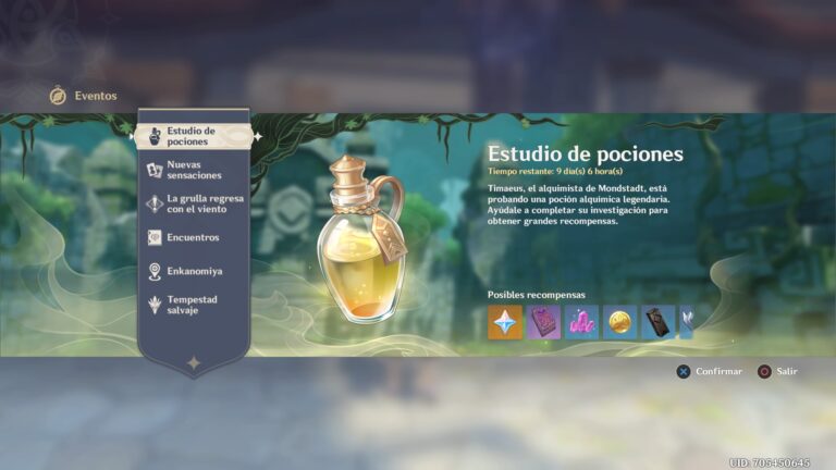 [Genshinblog]  Estudio de pociones