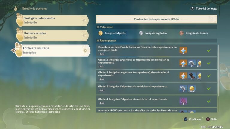 [Genshinblog] Estudio de pociones – Último día