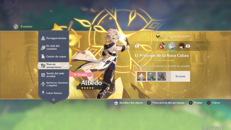 Nilou, Albedo, Beidou y sus demos