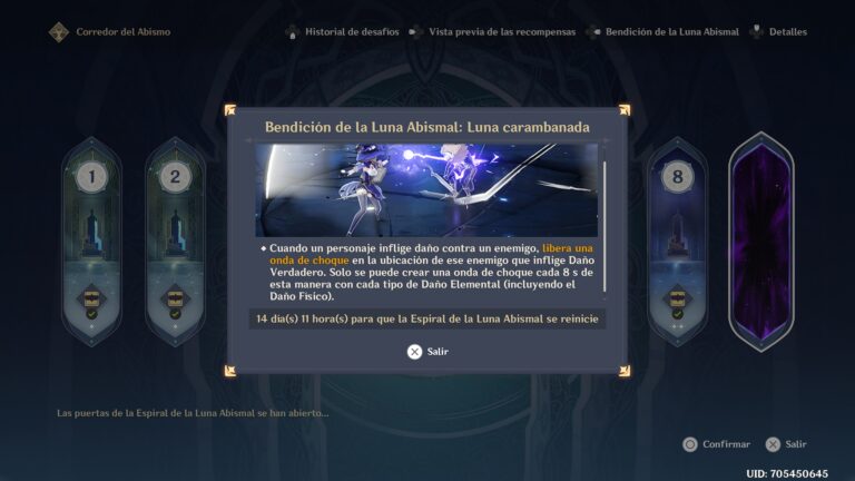 Espiral del abismo 17/11/22